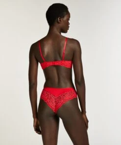Slip Brésilien Rose - Rouge 7 Slip Brésilien Rose - Rouge -Sous-vêtement Soldes 2024 196453 4