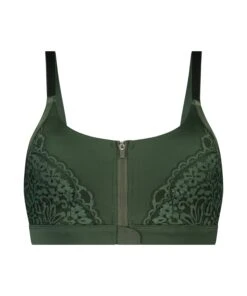 Soutien-gorge Prothétique Sans Armature - Vert -Sous-vêtement Soldes 2024 196495 5