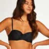 Soutien-gorge à Armatures Préformé Sans Bretelles Jane - Noir