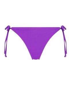 Bas De Bikini Cheeky Texture - Violet -Sous-vêtement Soldes 2024 198788 5
