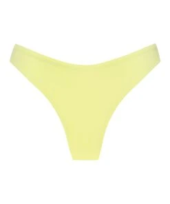Bas De Bikini échancré Texture - Jaune -Sous-vêtement Soldes 2024 198795 5