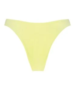 Bas De Bikini échancré Texture - Jaune -Sous-vêtement Soldes 2024 198795 6