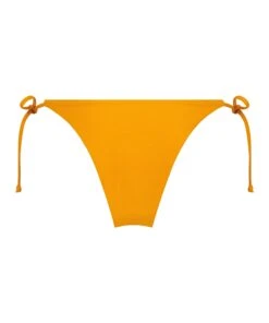Bas De Bikini Coquin échancré Texture - Orange -Sous-vêtement Soldes 2024 198797 6