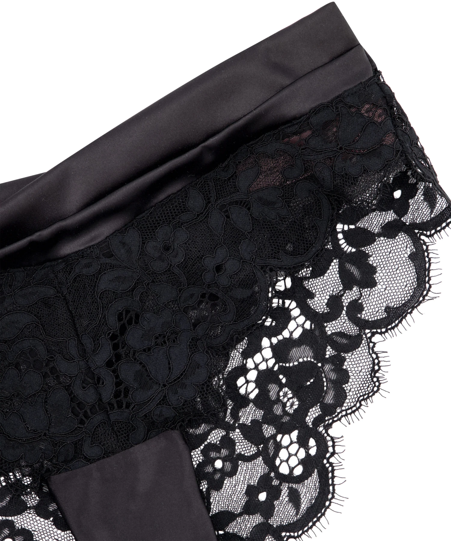 Slip Brésilien échancré Genevieve - Noir 4 Slip Brésilien échancré Genevieve - Noir – Image 4