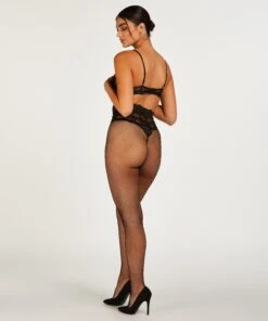 Collants Resille - Noir -Sous-vêtement Soldes 2024 199132 4