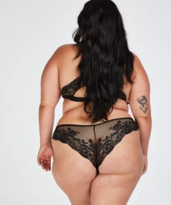 Slip Brésilien Bianca - Noir -Sous-vêtement Soldes 2024 199595 13