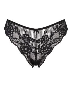 Slip Brésilien Bianca - Noir -Sous-vêtement Soldes 2024 199595 5