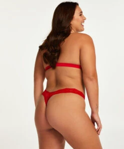 String Extra Bas Madison - Rouge -Sous-vêtement Soldes 2024 199717 13