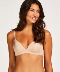 Sous-vêtement Soldes 2024 11 Soutien-gorge Sans Armatures Préformé Mona - Beige