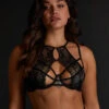 Soutien-gorge à Armatures Non-préformé Roxanne - Noir