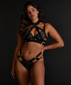 Soutien-gorge Bustier Non-rembourré à Armatures Clementine - Noir -Sous-vêtement Soldes 2024 199843 3