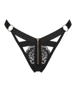 String Clementine - Noir -Sous-vêtement Soldes 2024 199845 5