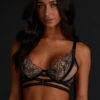 Soutien-gorge à Armatures Non-préformé Longline Tara - Noir