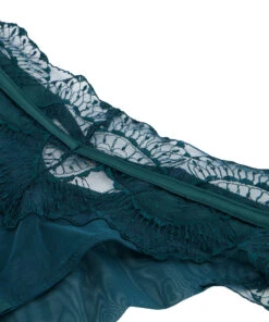 Slip Brésilien Taille Haute Christine - Bleu -Sous-vêtement Soldes 2024 199900 16