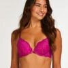Soutien-gorge Push-up à Armatures Rembourré Rose - Violet