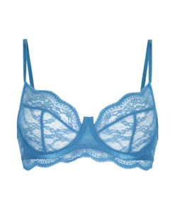 Soutien-gorge Non-rembourré à Armatures Isabelle - Bleu -Sous-vêtement Soldes 2024 199995 5