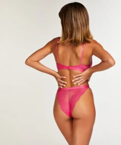 Slip Brésilien Honey - Rose 7 Slip Brésilien Honey - Rose -Sous-vêtement Soldes 2024 200011 4