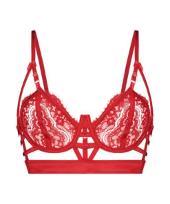 Soutien-gorge à Armatures Non-préformé Longline Mitzy - Rouge -Sous-vêtement Soldes 2024 200220 5
