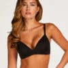 Soutien-gorge Sans Armatures Préformé Mona - Noir