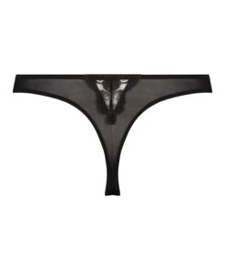 String Taille Haute Alessa - Noir -Sous-vêtement Soldes 2024 200485 6