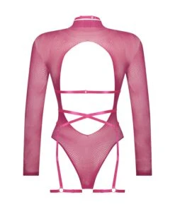 Private Ensemble De Harnais De Body Set - Rose -Sous-vêtement Soldes 2024 200529 6