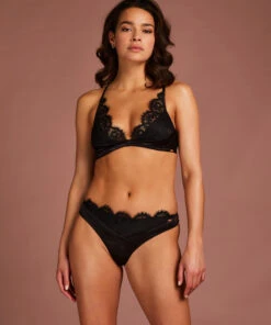 Brassière Hannako - Noir -Sous-vêtement Soldes 2024 200614 3