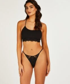 Slip Brésilien Jean - Noir