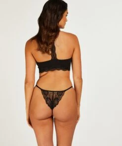 Slip Brésilien Jean - Noir 7 Slip Brésilien Jean - Noir -Sous-vêtement Soldes 2024 200618 4