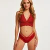 Slip Brésilien Amy - Rouge