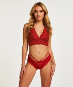 Slip Brésilien Amy - Rouge