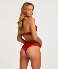 Slip Brésilien Amy - Rouge 9 Slip Brésilien Amy - Rouge -Sous-vêtement Soldes 2024 200635 4