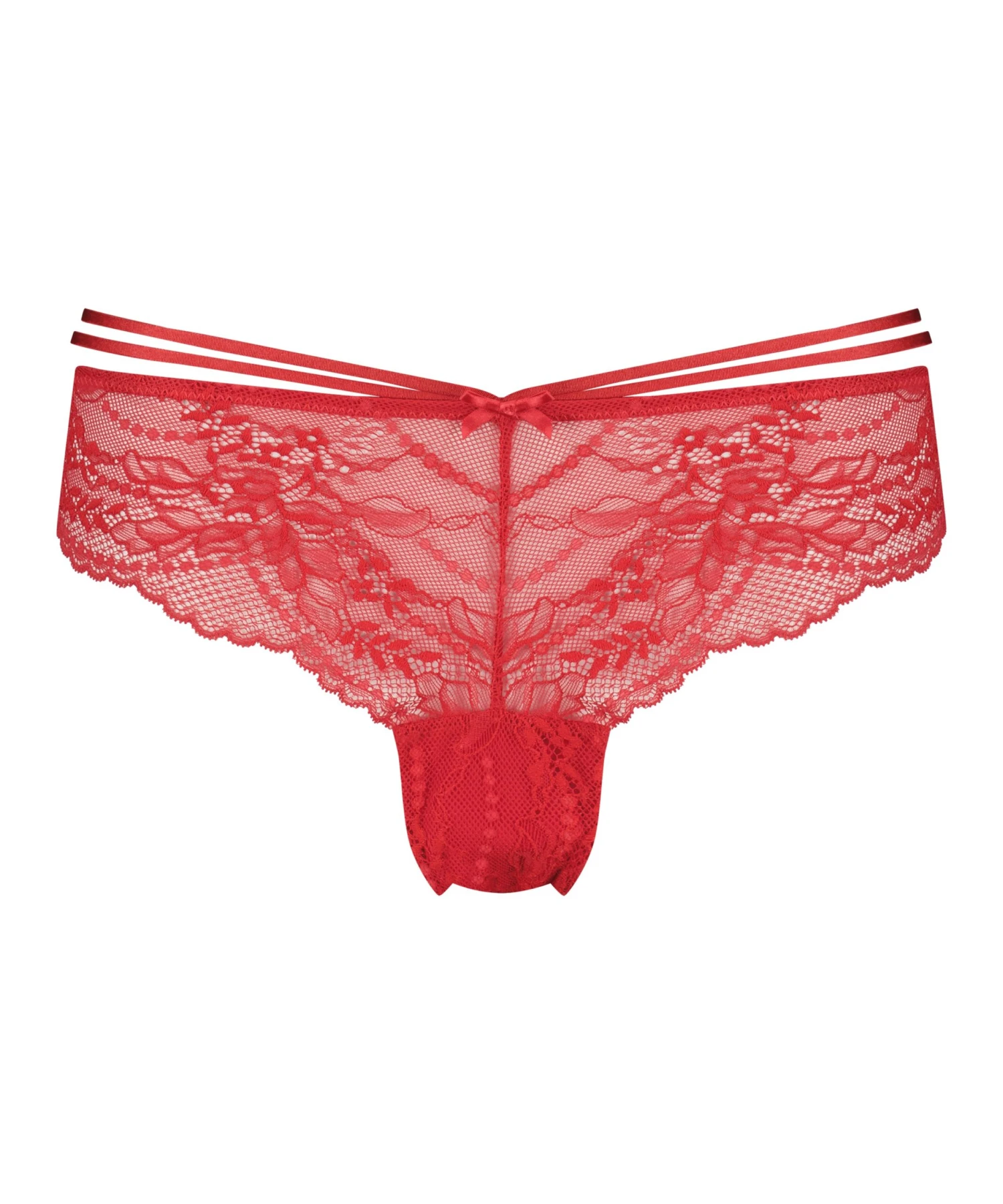 Slip Brésilien Amy - Rouge 6 Slip Brésilien Amy - Rouge – Image 6