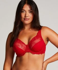 Soutien-gorge à Armatures Non-préformé Diva - Rouge
