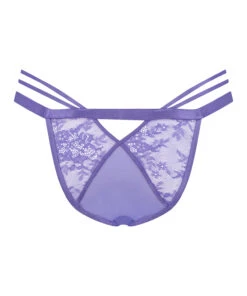 Slip Brésilien Jambes Hautes Amy - Violet -Sous-vêtement Soldes 2024 200771 6