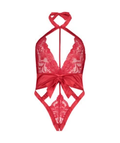 Body à Entrejambe Ouvert Lust - Rouge -Sous-vêtement Soldes 2024 200786 5