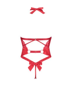 Body à Entrejambe Ouvert Lust - Rouge -Sous-vêtement Soldes 2024 200786 6