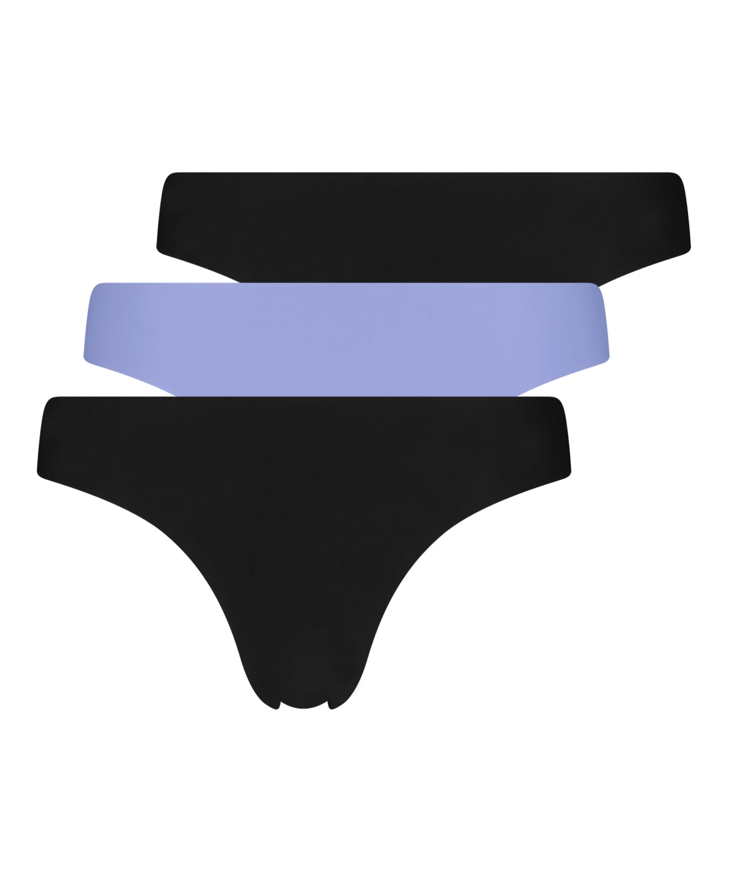 Lot De 3 Slips Brésiliens Résille - Noir 4 Lot De 3 Slips Brésiliens Résille - Noir – Image 4