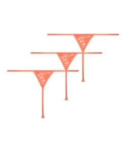 Lot De 3 Mini Strings - Orange -Sous-vêtement Soldes 2024 200832 6
