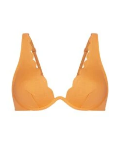 Haut De Bikini à Armatures Non Rembourré Scallop - Orange 10 Haut De Bikini à Armatures Non Rembourré Scallop - Orange -Sous-vêtement Soldes 2024 200881 5