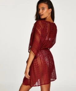 Beach Dress - Rouge -Sous-vêtement Soldes 2024 200934 4