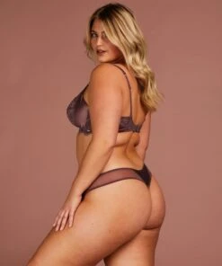 Soutien-gorge Rembourré à Armatures Hannako - Violet -Sous-vêtement Soldes 2024 200960 13