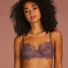 Soutien-gorge à Armatures Non-préformé Hannako - Violet