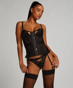 Bustier Pleasure - Noir