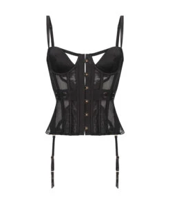 Bustier Pleasure - Noir -Sous-vêtement Soldes 2024 200987 5