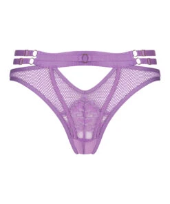 Slip Brésilien Ouvert Pleasure - Violet -Sous-vêtement Soldes 2024 200989 5