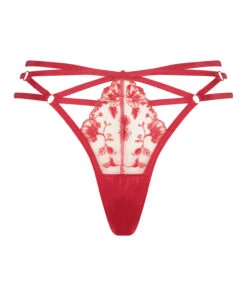 Tanga Taille Haute Indulgence - Rouge -Sous-vêtement Soldes 2024 201000 5