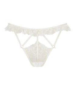 String Très échancré Libertine - Blanc -Sous-vêtement Soldes 2024 201024 5