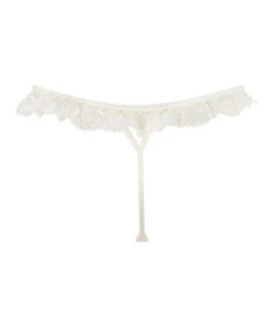 String Très échancré Libertine - Blanc -Sous-vêtement Soldes 2024 201024 6