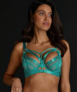 Soutien-gorge à Armatures Non Rembourré Longline Sadie - Bleu