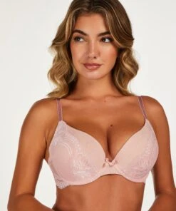 Soutien-gorge Push-up à Armatures Préformé Kimberley - Rose